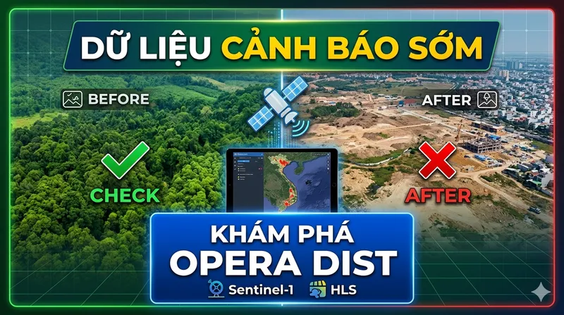 OPERA DIST giám sát biến động bề mặt đất