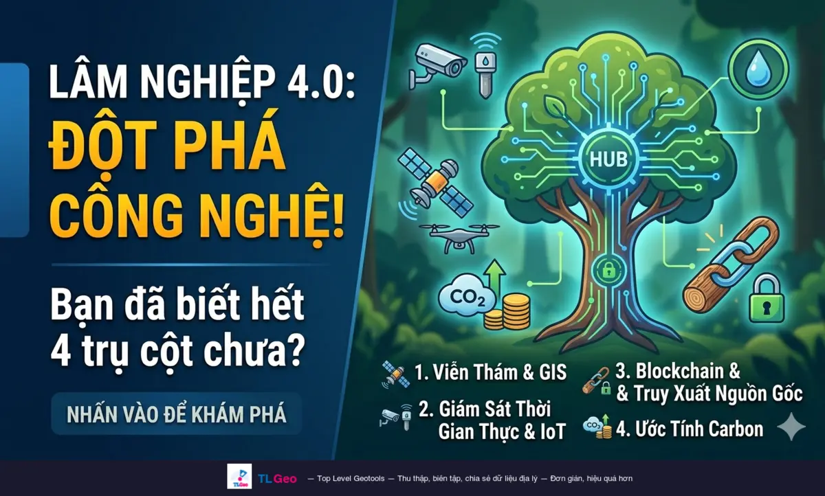 Ứng Dụng Công Nghệ Cho Ngành Lâm Nghiệp — Xu Hướng Forestry 4.0