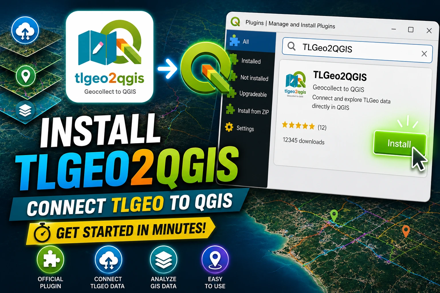 Install TLGeo2QGIS